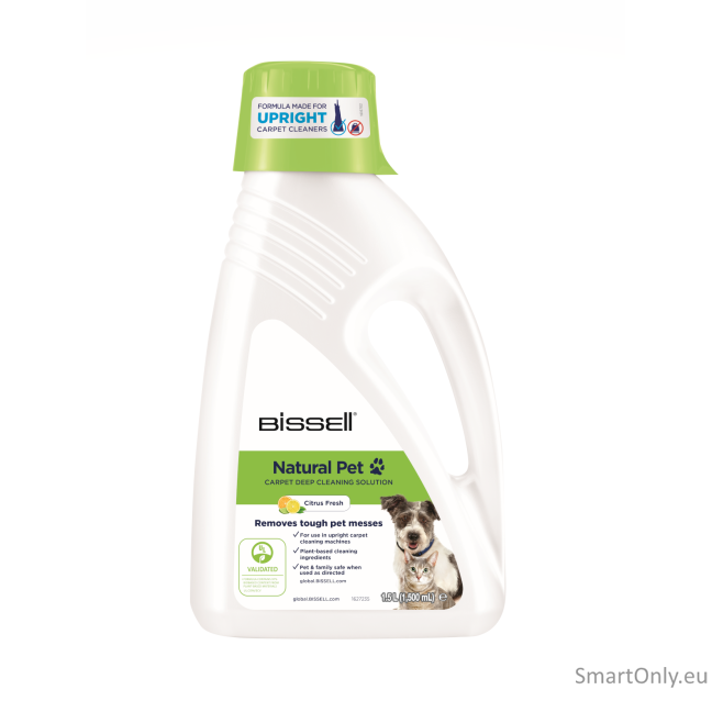 Bissell Upright Carpet Cleaning Solution Natural Wash and Refresh Pet 1500 ml Bissell Upright Carpet Cleaning Solution Natural Wash and Refresh Pet 1500 ml