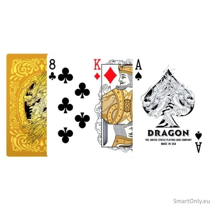 Bicycle Gold Dragon kortos 11 Bicycle Gold Dragon kortos 11