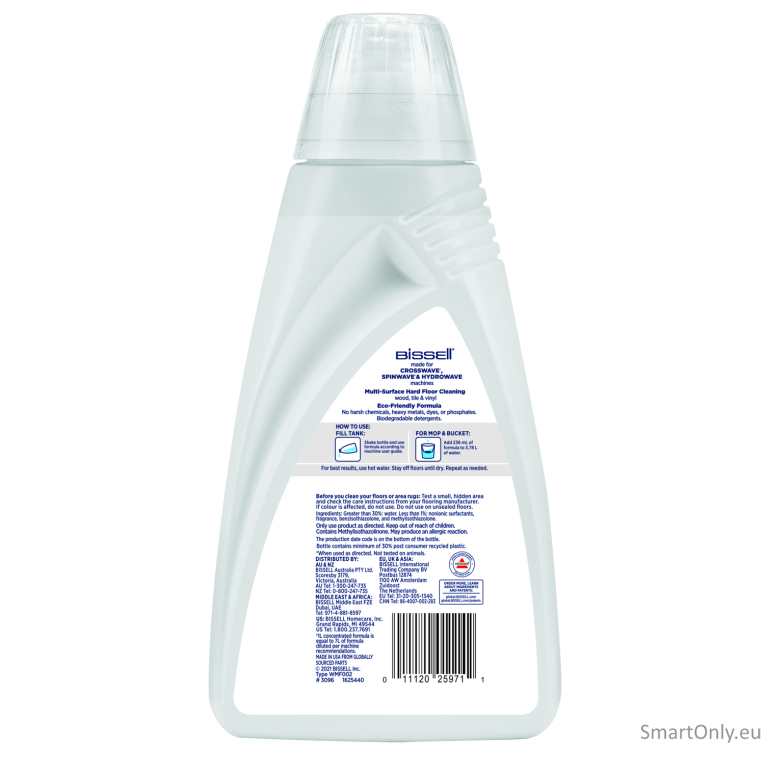 Bissell Natural Multi-Surface Floor Cleaning Solution for Bissell 1000ml 1