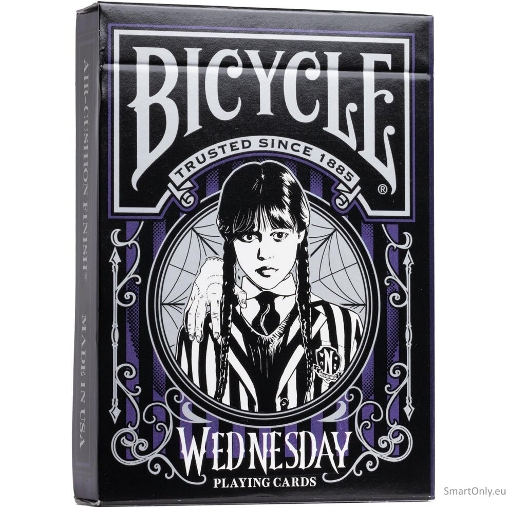 Bicycle Wednesday Addams žaidimo kortos 4 Bicycle Wednesday Addams žaidimo kortos 4