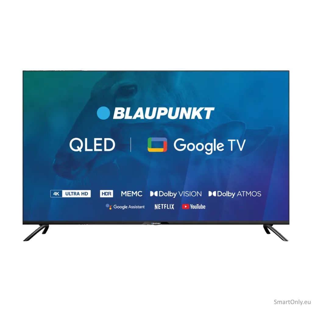 Blaupunkt 50QBG6000S 50” (126cm) QLED 4K Ultra HD Google TV, Dolby Vision, Dolby Atmos | Blaupunkt Blaupunkt 50QBG6000S 50” (126cm) QLED 4K Ultra HD Google TV, Dolby Vision, Dolby Atmos | Blaupunkt