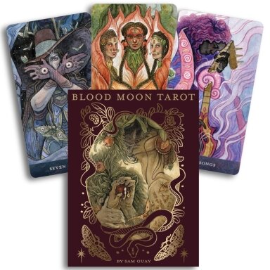Blood Moon Tarot kortos US Games Systems Blood Moon Tarot kortos US Games Systems