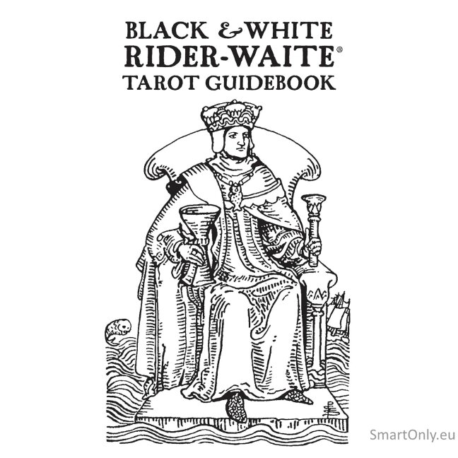 Black & White Rider-WaiteTaro kortos US Games Systems 1 Black & White Rider-WaiteTaro kortos US Games Systems 1