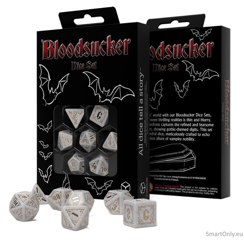 Bloodsucker Immortal RPG kauliukų rinkinys Q-WORKSHOP Bloodsucker Immortal RPG kauliukų rinkinys Q-WORKSHOP