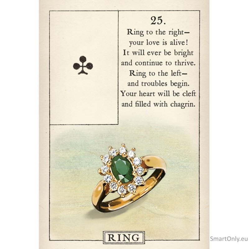 Blue Bird Lenormand kortos US Games Systems 6 Blue Bird Lenormand kortos US Games Systems 6