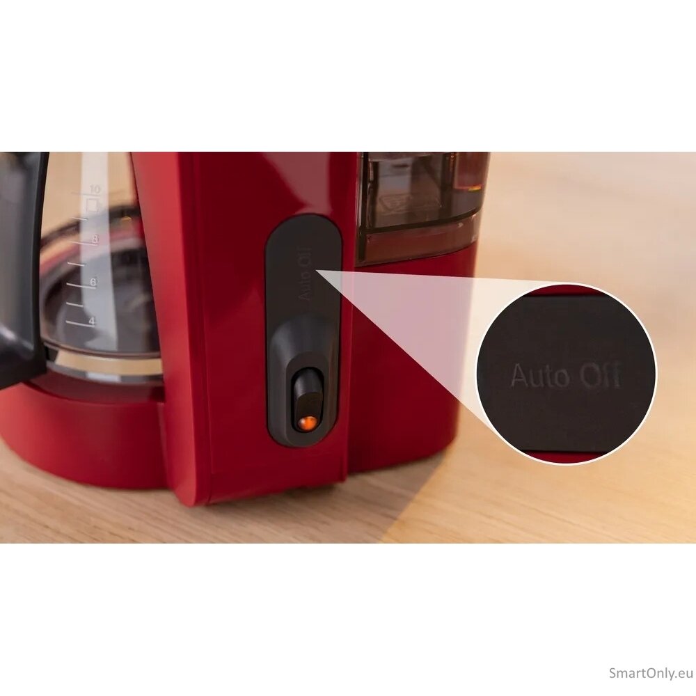 Bosch Coffee Maker | TKA2M114 MyMoment | Drip | 1200 W | Red 5
