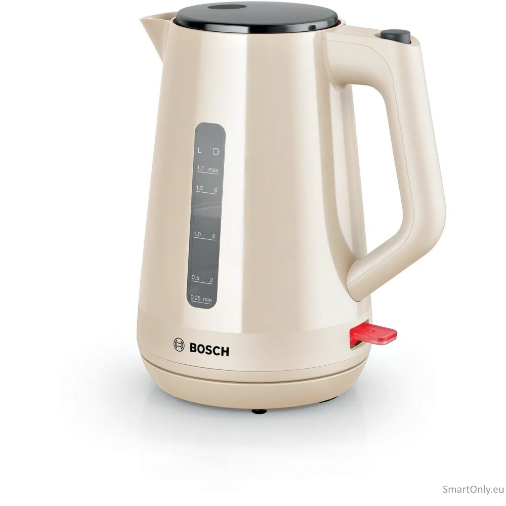 Bosch Kettle | TWK1M127 | Electric | 2400 W | 1.7 L | Plastic | Cream