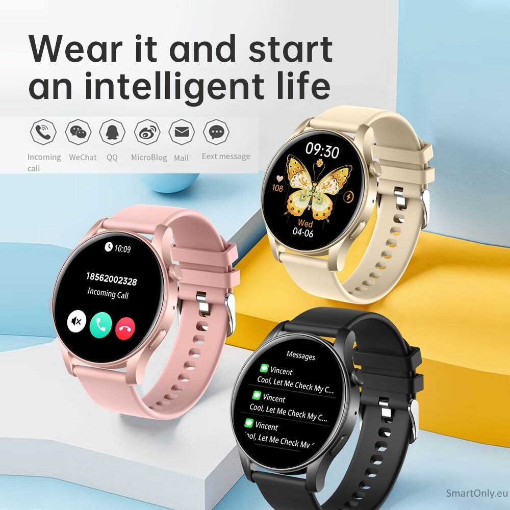 BOZLUN B55S AMOLED Smart Watch Black 4 BOZLUN B55S AMOLED Smart Watch Black 4