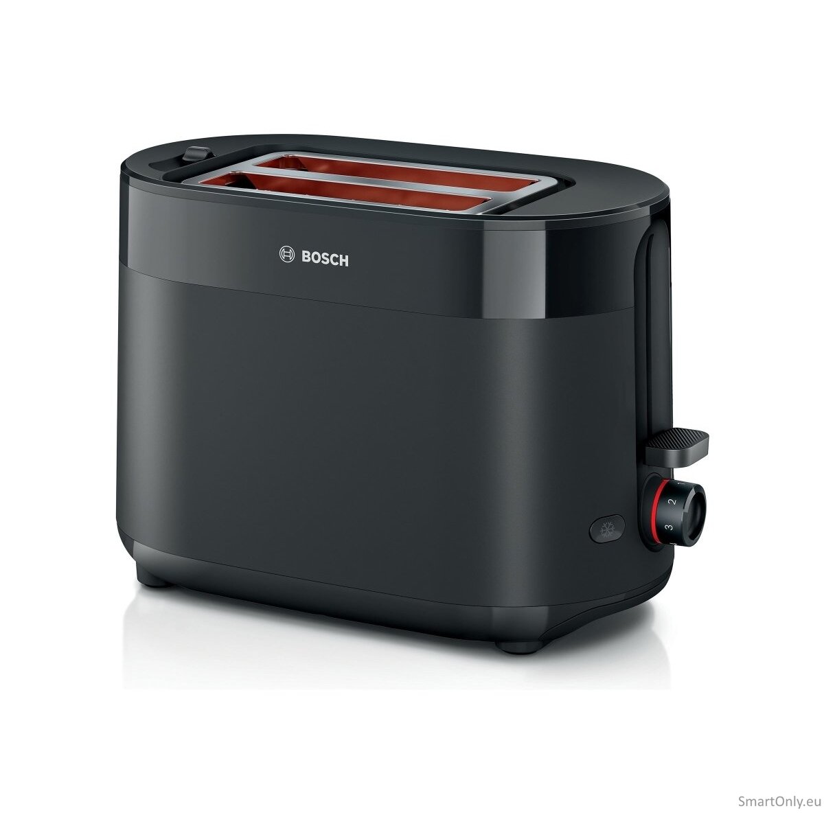 Bosch Compact Toaster | TAT2M123 MyMoment | Power 950 W | Number of slots 2 | Housing material Plastic | Black 7 Bosch Compact Toaster | TAT2M123 MyMoment | Power 950 W | Number of slots 2 | Housing material Plastic | Black 7