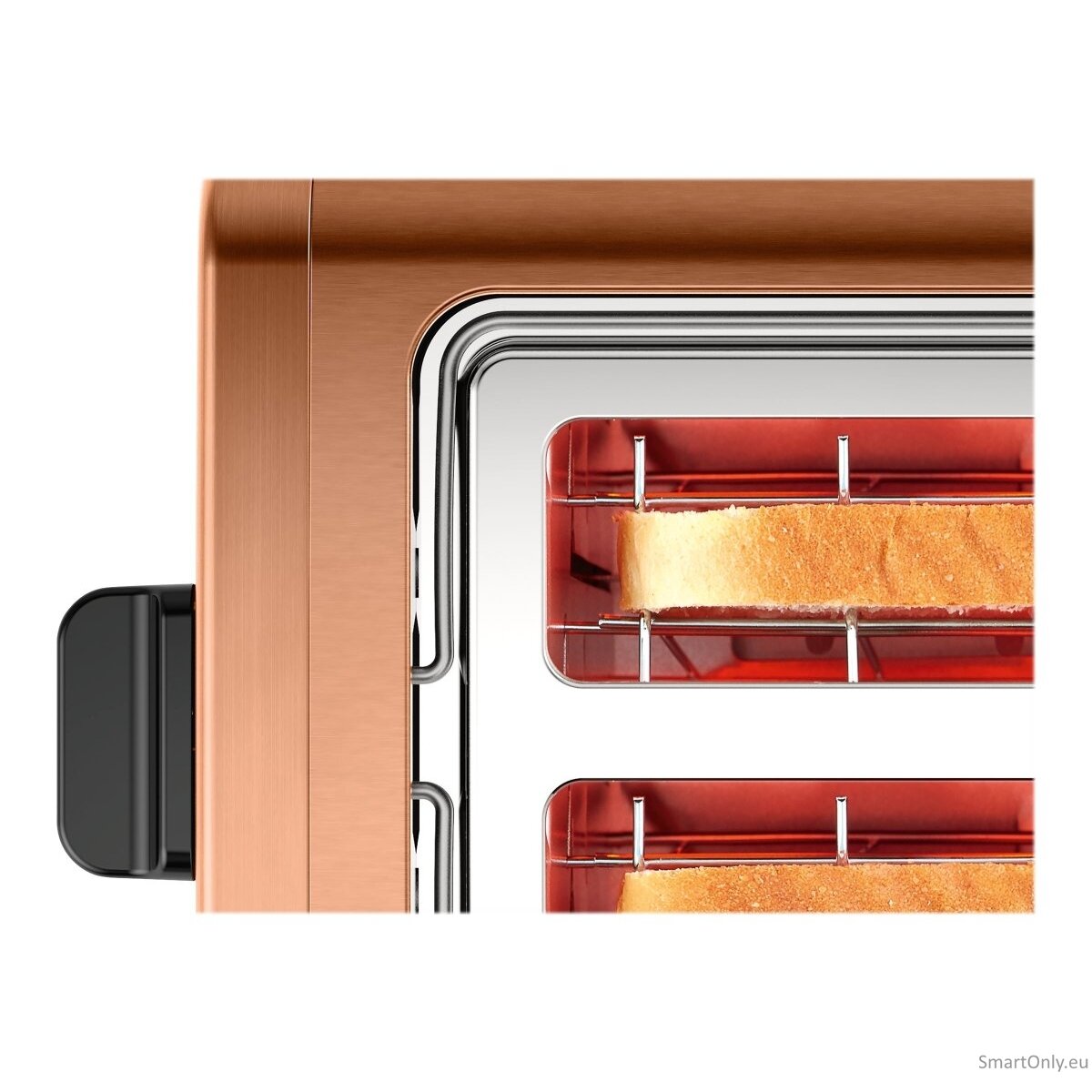 Bosch DesignLine Toaster TAT4P429 Power 970 W Number of slots 2 Housing material Stainless Steel Copper/Black 9 Bosch DesignLine Toaster TAT4P429 Power 970 W Number of slots 2 Housing material Stainless Steel Copper/Black 9