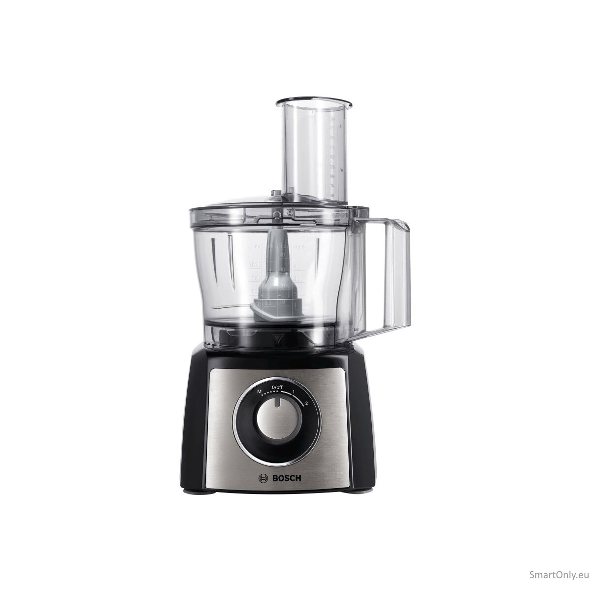 Bosch | Food Processor | MCM3401M | 800 W | Number of speeds 2 | Bowl capacity 2.3 L | Blender | Meat mincer | Black/Stainless steel 6 Bosch | Food Processor | MCM3401M | 800 W | Number of speeds 2 | Bowl capacity 2.3 L | Blender | Meat mincer | Black/Stainless steel 6