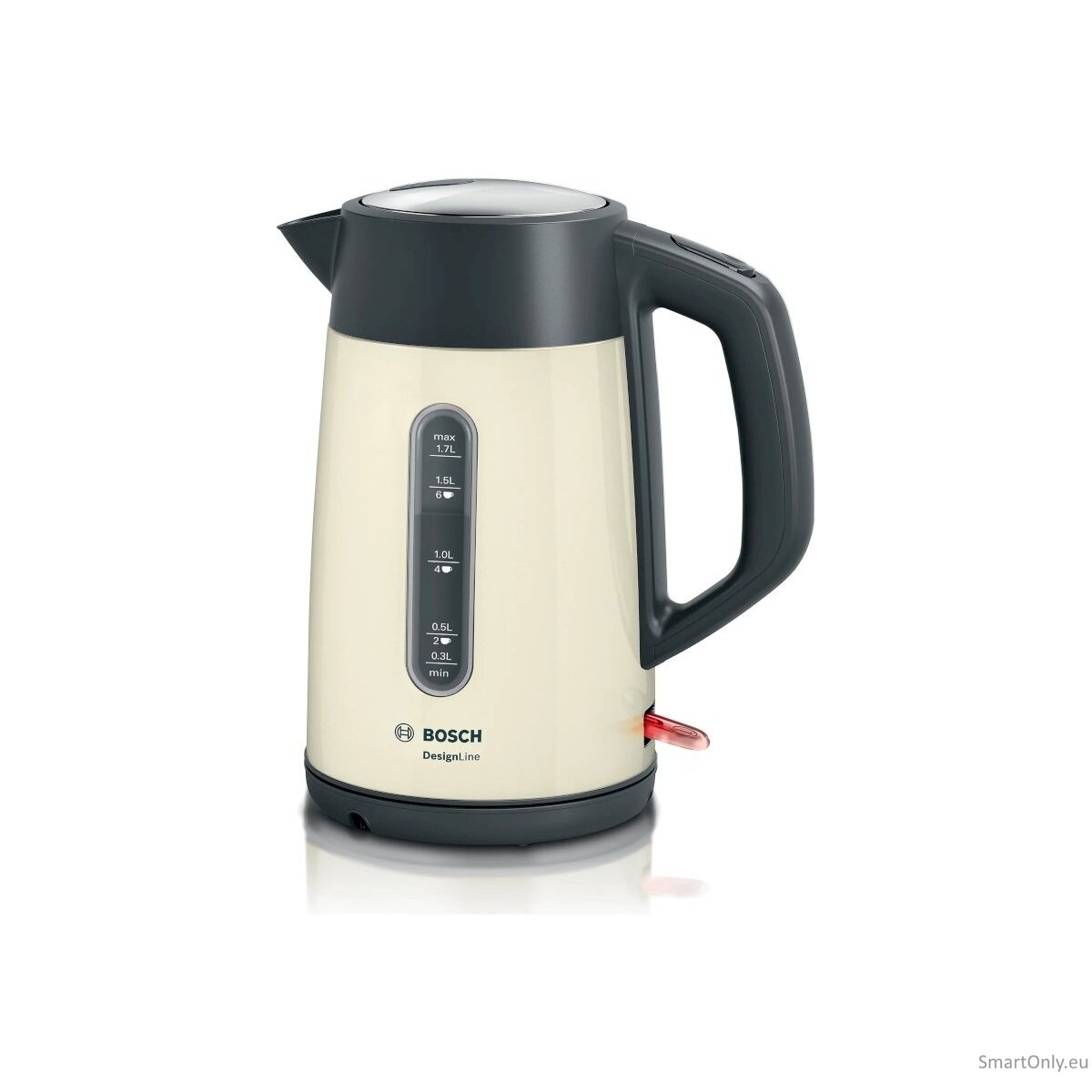 Bosch Kettle TWK4P437 Electric 2400 W 1.7 L Stainless steel Beige 5