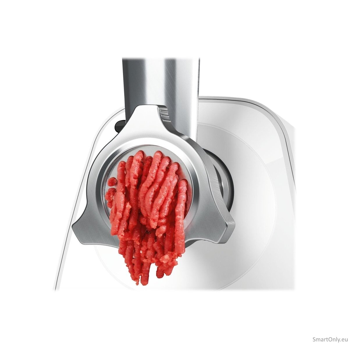 Bosch | Meat mincer SmartPower | MFW2510W | White | 350 W | Number of speeds 1 | 2 Discs: 3.8 and 8 mm; Sausage filler accessory. 4 Bosch | Meat mincer SmartPower | MFW2510W | White | 350 W | Number of speeds 1 | 2 Discs: 3.8 and 8 mm; Sausage filler accessory. 4