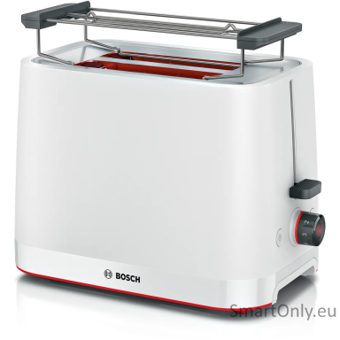 Bosch Compact Toaster | TAT3M121 MyMoment | Number of slots 2 | Housing material Plastic | White Bosch Compact Toaster | TAT3M121 MyMoment | Number of slots 2 | Housing material Plastic | White