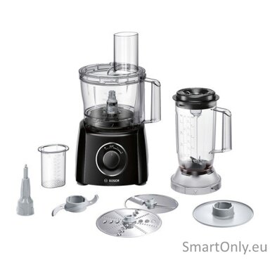Bosch | Food processor | MCM3201B | 800 W | Number of speeds 2 | Bowl capacity 2,3 L | Ice crushing | Blender | Black Bosch | Food processor | MCM3201B | 800 W | Number of speeds 2 | Bowl capacity 2,3 L | Ice crushing | Blender | Black