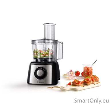 Bosch | Food Processor | MCM3401M | 800 W | Number of speeds 2 | Bowl capacity 2.3 L | Blender | Meat mincer | Black/Stainless steel Bosch | Food Processor | MCM3401M | 800 W | Number of speeds 2 | Bowl capacity 2.3 L | Blender | Meat mincer | Black/Stainless steel