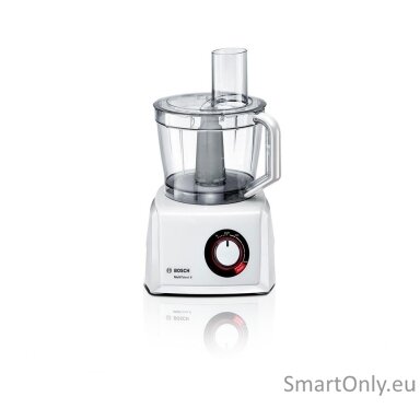Bosch Food Processor MultiTalent 8 MC812W501 1000 W Number of speeds 2 Bowl capacity 3.9 L Blender White Bosch Food Processor MultiTalent 8 MC812W501 1000 W Number of speeds 2 Bowl capacity 3.9 L Blender White