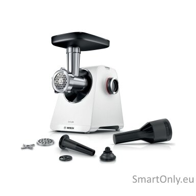 Bosch MFWS607W Meat mincer, Power 2100 W, White Bosch MFWS607W Meat mincer, Power 2100 W, White