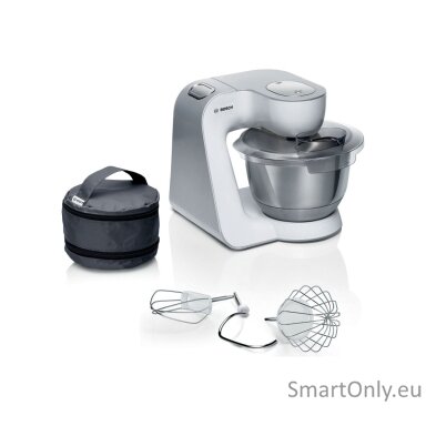 Bosch MUM58200 Kitchen Machine, 1000W, 7 speeds, 3,9L stainless steel mixing bowl, White Bosch MUM58200 Kitchen Machine, 1000W, 7 speeds, 3,9L stainless steel mixing bowl, White