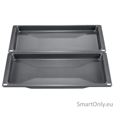 Bosch | Universal pan | HEZ530000, 2 half pans | Grey Bosch | Universal pan | HEZ530000, 2 half pans | Grey