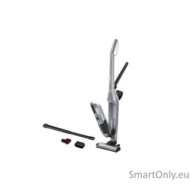 Bosch Vacuum Cleaner | BCH3P210 Series 4 | Cordless operating | Handstick | 21.6 V | Operating time (max) 50 min | Silver | Warranty 24 month(s)