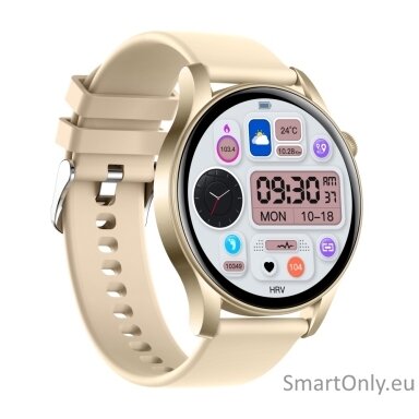 BOZLUN B55S AMOLED išmanusis laikrodis Gold BOZLUN B55S AMOLED išmanusis laikrodis Gold