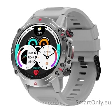 BOZLUN W87 AMOLED išmanusis laikrodis Grey BOZLUN W87 AMOLED išmanusis laikrodis Grey