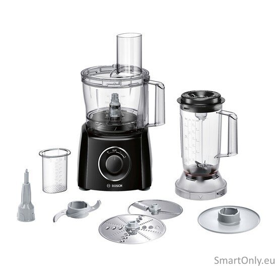 Bosch | Food processor | MCM3201B | 800 W | Number of speeds 2 | Bowl capacity 2,3 L | Ice crushing | Blender | Black Bosch | Food processor | MCM3201B | 800 W | Number of speeds 2 | Bowl capacity 2,3 L | Ice crushing | Blender | Black