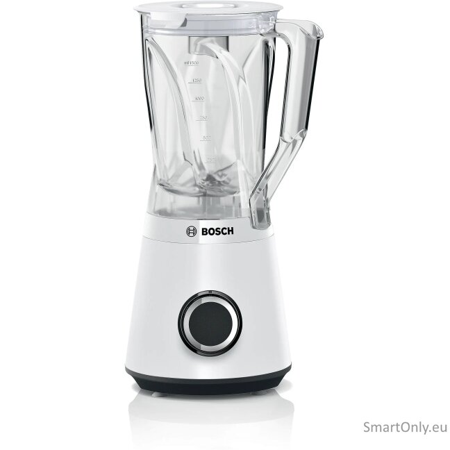 Bosch Blender | MMB6141W VitaPower Series 4 | Tabletop | 1200 W | Jar material Tritan | Jar capacity 1.5 L | White Bosch Blender | MMB6141W VitaPower Series 4 | Tabletop | 1200 W | Jar material Tritan | Jar capacity 1.5 L | White
