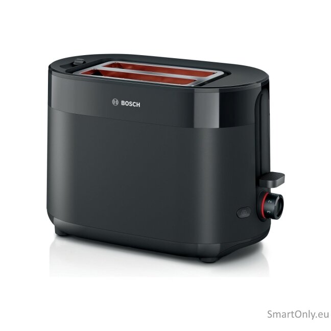 Bosch Compact Toaster | TAT2M123 MyMoment | Power 950 W | Number of slots 2 | Housing material Plastic | Black 7