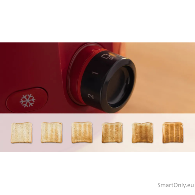 Bosch Compact Toaster | TAT2M124 MyMoment | Power 950 W | Number of slots 2 | Housing material Plastic | Red 3