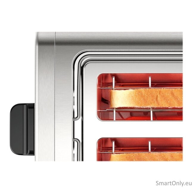 Bosch DesignLine Toaster TAT4P420 Power 970 W Number of slots 2 Housing material Stainless Steel Stainless steel/Black 6 Bosch DesignLine Toaster TAT4P420 Power 970 W Number of slots 2 Housing material Stainless Steel Stainless steel/Black 6