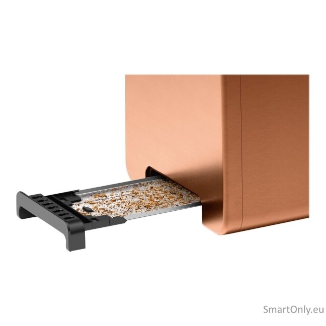 Bosch DesignLine Toaster TAT4P429 Power 970 W Number of slots 2 Housing material Stainless Steel Copper/Black 11 Bosch DesignLine Toaster TAT4P429 Power 970 W Number of slots 2 Housing material Stainless Steel Copper/Black 11