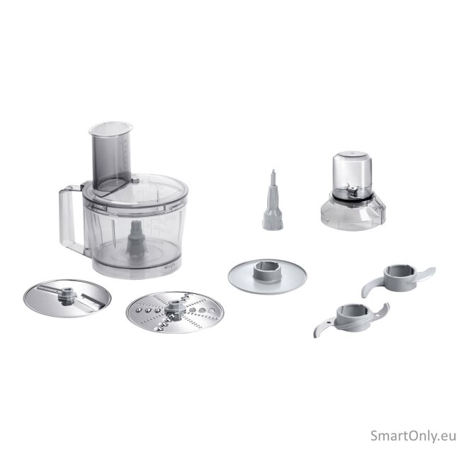 Bosch | Food Processor | MCM3401M | 800 W | Number of speeds 2 | Bowl capacity 2.3 L | Blender | Meat mincer | Black/Stainless steel 7