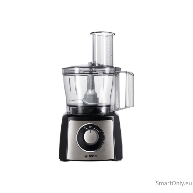 Bosch | Food Processor | MCM3401M | 800 W | Number of speeds 2 | Bowl capacity 2.3 L | Blender | Meat mincer | Black/Stainless steel 6