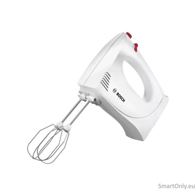 Bosch Hand Mixer | MFQP1000 YourCollection | Hand Mixer | 300 W | Number of speeds 2 | Turbo mode | White 1 Bosch Hand Mixer | MFQP1000 YourCollection | Hand Mixer | 300 W | Number of speeds 2 | Turbo mode | White 1