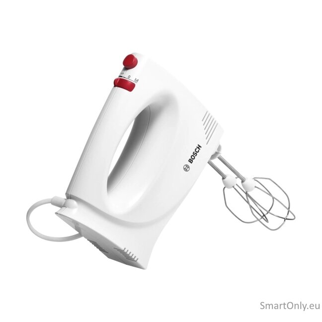 Bosch Hand Mixer | MFQP1000 YourCollection | Hand Mixer | 300 W | Number of speeds 2 | Turbo mode | White 2 Bosch Hand Mixer | MFQP1000 YourCollection | Hand Mixer | 300 W | Number of speeds 2 | Turbo mode | White 2