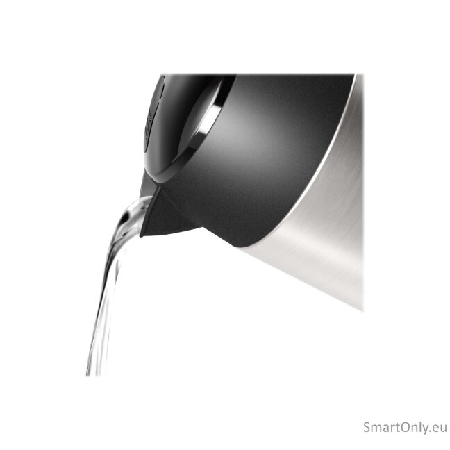 Bosch Kettle DesignLine TWK3P420  Electric 2400 W 1.7 L Stainless steel 360° rotational base Stainless steel/Black 7