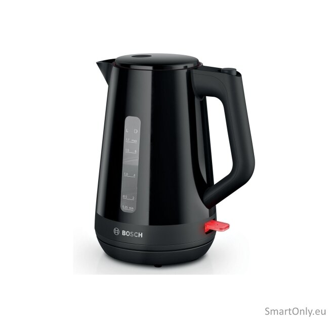 Bosch Kettle | TWK1M123 | Electric | 2400 W | 1.7 L | Plastic | 360° rotational base | Black 5