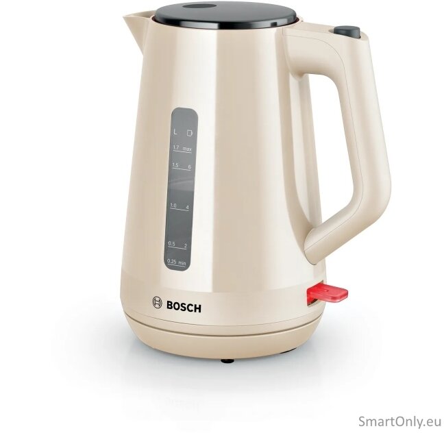 Bosch Kettle | TWK1M127 | Electric | 2400 W | 1.7 L | Plastic | Cream Bosch Kettle | TWK1M127 | Electric | 2400 W | 1.7 L | Plastic | Cream