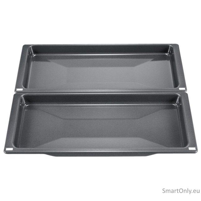 Bosch | Universal pan | HEZ530000, 2 half pans | Grey Bosch | Universal pan | HEZ530000, 2 half pans | Grey
