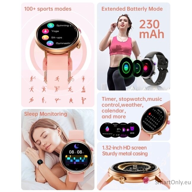 BOZLUN B511 AMOLED Smart Watch Black 5 BOZLUN B511 AMOLED Smart Watch Black 5