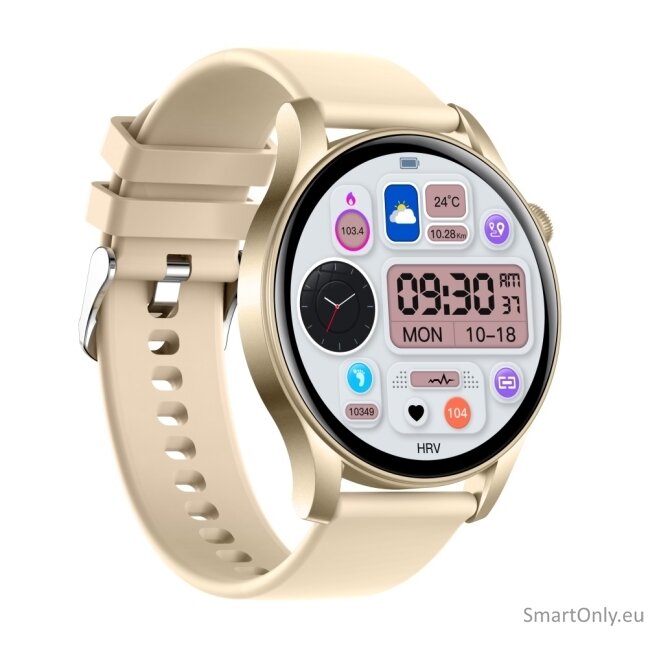 BOZLUN B55S AMOLED Smart Watch Gold 1