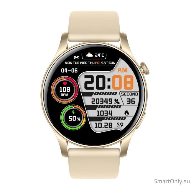 BOZLUN B55S AMOLED Smart Watch Gold 2 BOZLUN B55S AMOLED Smart Watch Gold 2