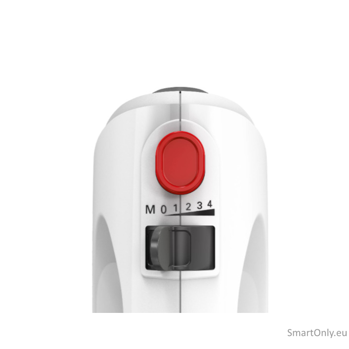 Bosch | Mixer | CleverMixx MFQ2600G | Mixer with bowl | 375 W | Number of speeds 4 | Turbo mode | White 4