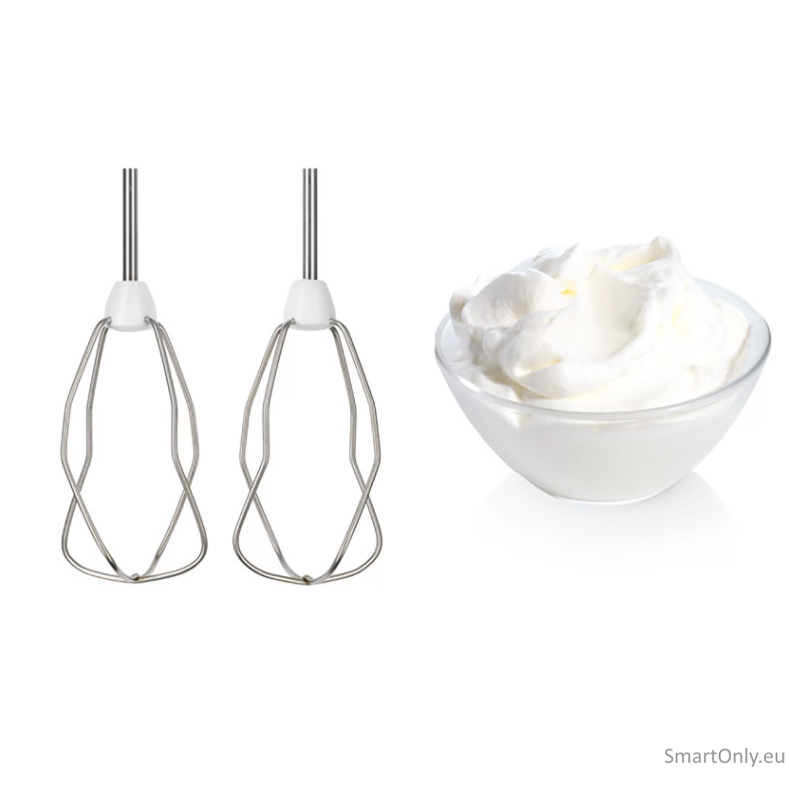 Bosch | Mixer | CleverMixx MFQ2600G | Mixer with bowl | 375 W | Number of speeds 4 | Turbo mode | White 2