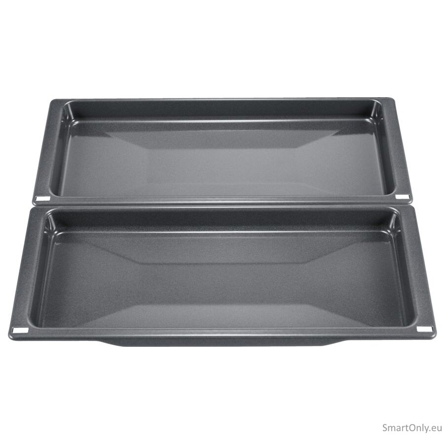 Bosch | Universal pan | HEZ530000, 2 half pans | Grey Bosch | Universal pan | HEZ530000, 2 half pans | Grey