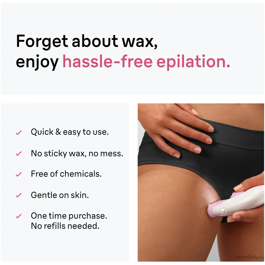 Braun Epilator | SE3-000 Silk épil 3 | Number of power levels 2 | White/Purple 4 Braun Epilator | SE3-000 Silk épil 3 | Number of power levels 2 | White/Purple 4