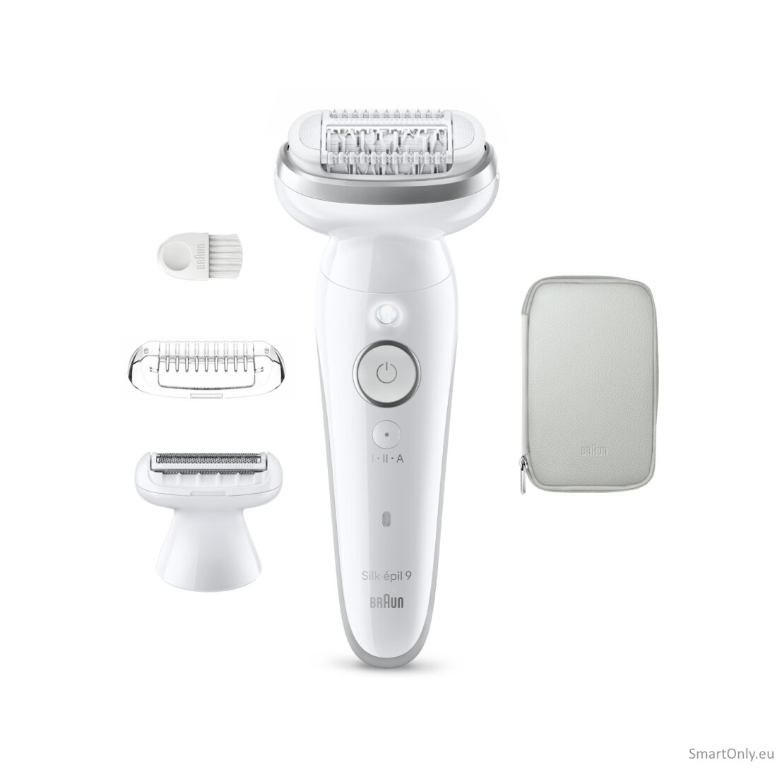 Braun Silk-épil 9 SES9-030 Epilator, Wet & Dry, White/Silver 3