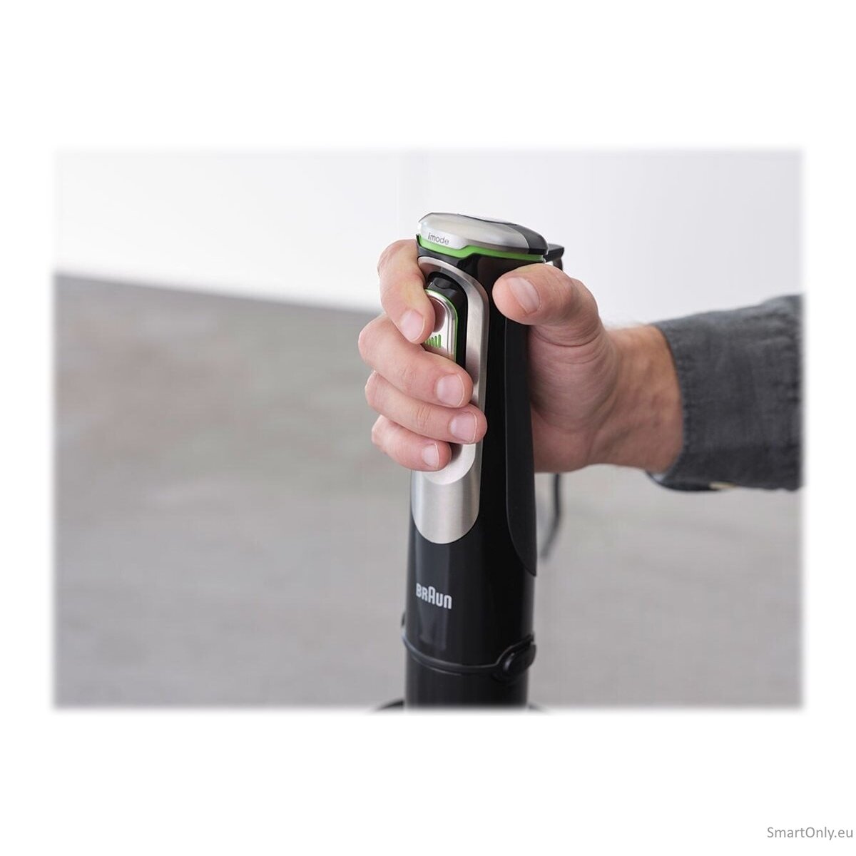 Braun Hand Blender MQ9138XI MultiQuick 9 Hand Blender 1200 W Number of speeds 3 Chopper Ice crushing Black/Stainless Steel 11 Braun Hand Blender MQ9138XI MultiQuick 9 Hand Blender 1200 W Number of speeds 3 Chopper Ice crushing Black/Stainless Steel 11